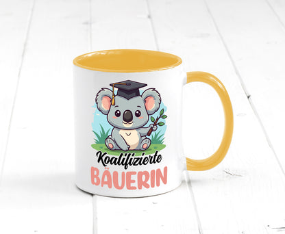 Koalifizierte Bäuerin | Bauernhof Landwirtschaft lustiger Spruch Geschenk Humor