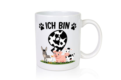 9 Geburtstag | Jahre Farmer Kind lustiger Spruch Geschenk Geschenkidee Tasse