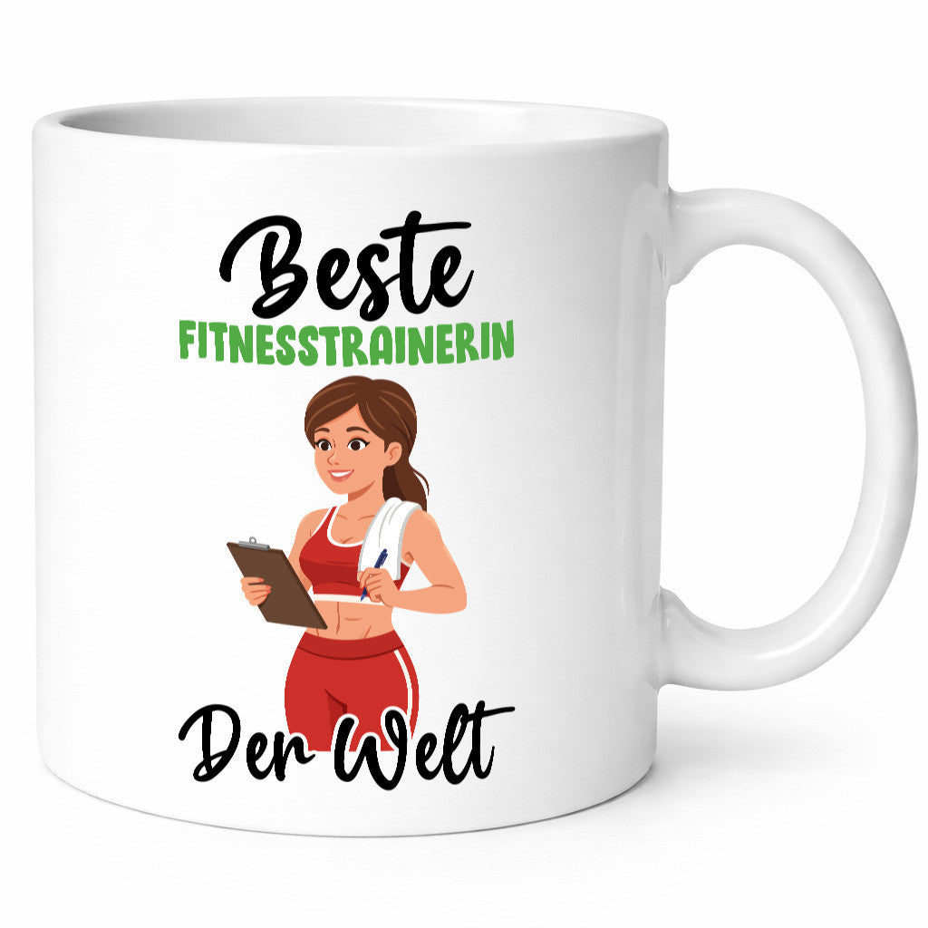 Beste Fitnesstrainerin | Trainerin Sport v2 lustiger Spruch Geschenk Humor