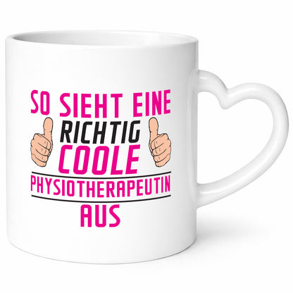 Richtig Coole Physiotherapeutin v2 Geschenk Humor Geschenkidee lustiger Spruch