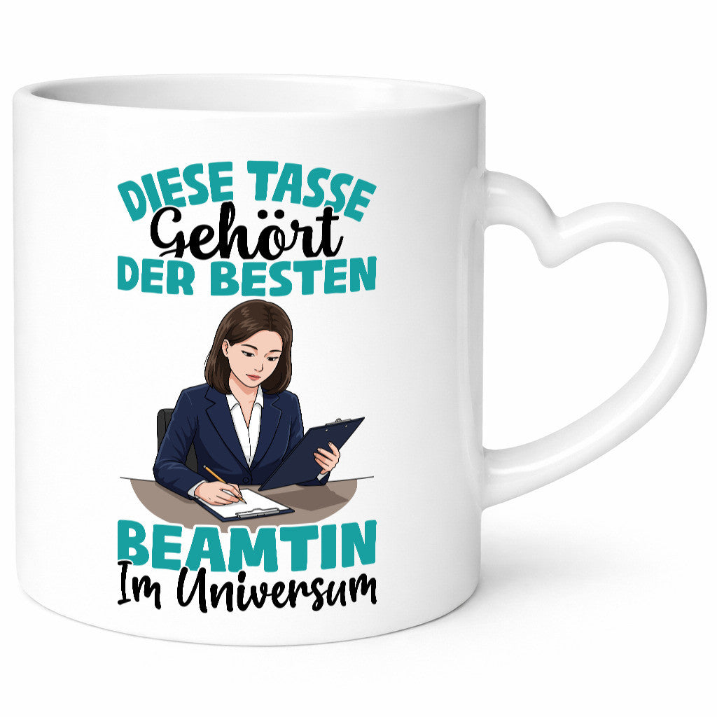 Im Universum: Beamtin | Verbeamtung Dienst Geschenk Humor Geschenkidee lustiger