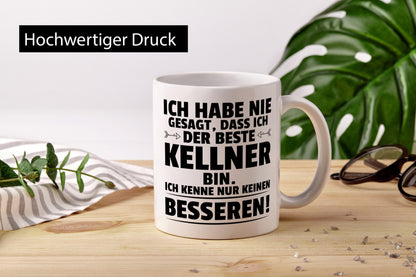 Der Beste Kellner | kellnern Bedienung lustiger Spruch Geschenk Humor
