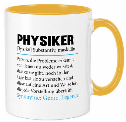 Physiker | Spruch Physik Beruf Definition v2 lustiger Geschenk Arbeit Kollegen
