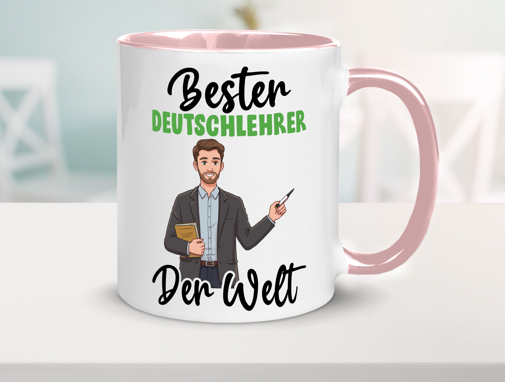 Bester Deutschlehrer | Lehrer Schule v2 lustiger Spruch Geschenk Humor