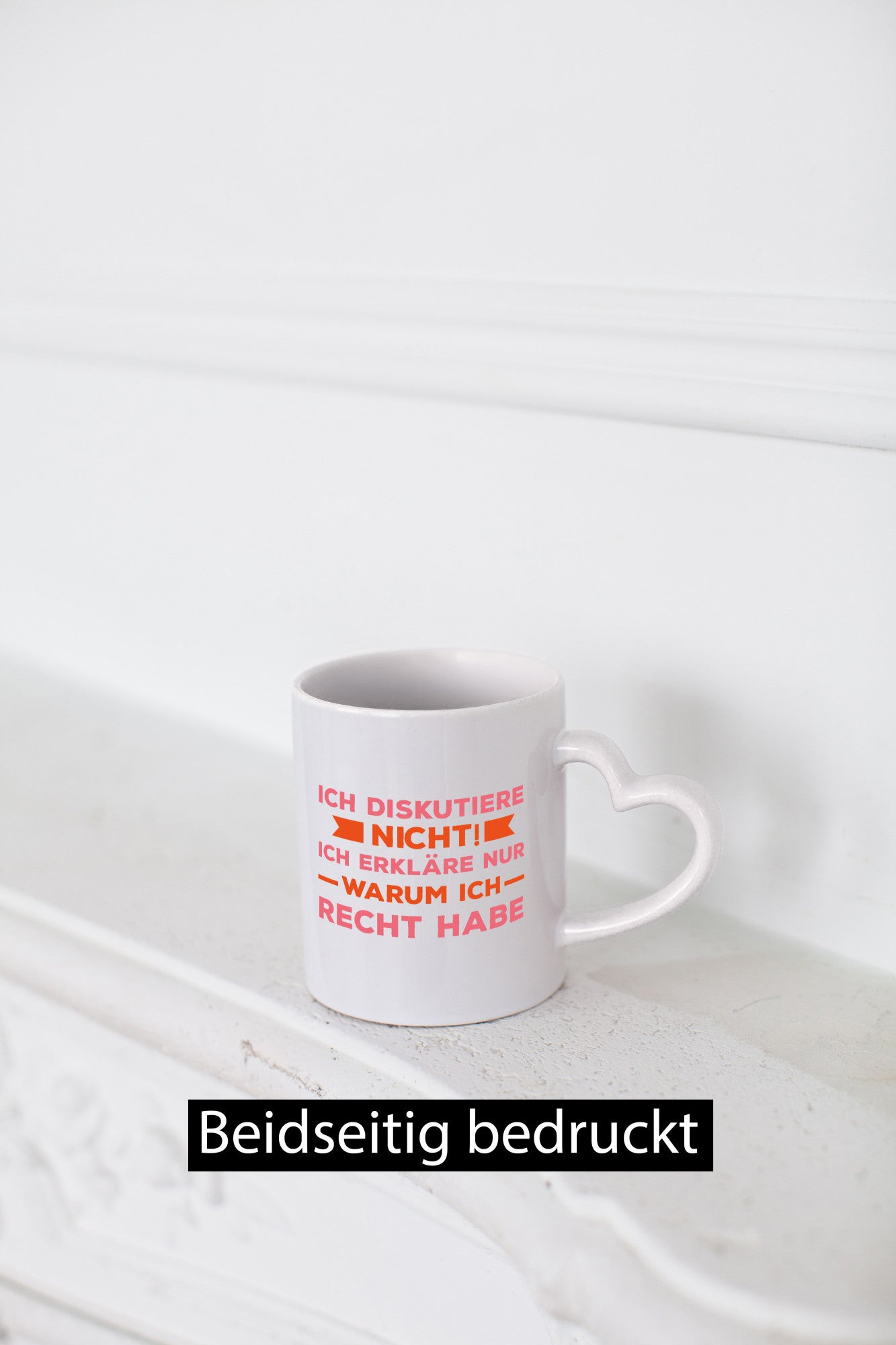 Ich diskutiere nicht | Spruch witzig Besserwisser Geschenk Tierliebhaber Humor