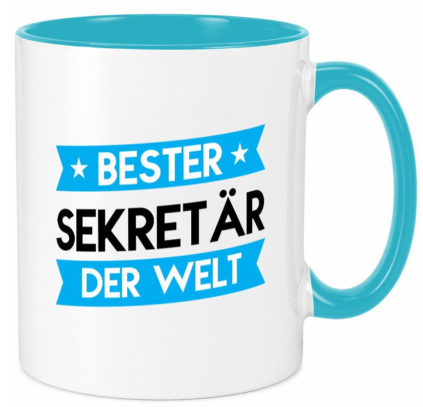Bester Sekretär | Büro Geschenkidee Arbeit Kollegen Humor Tasse