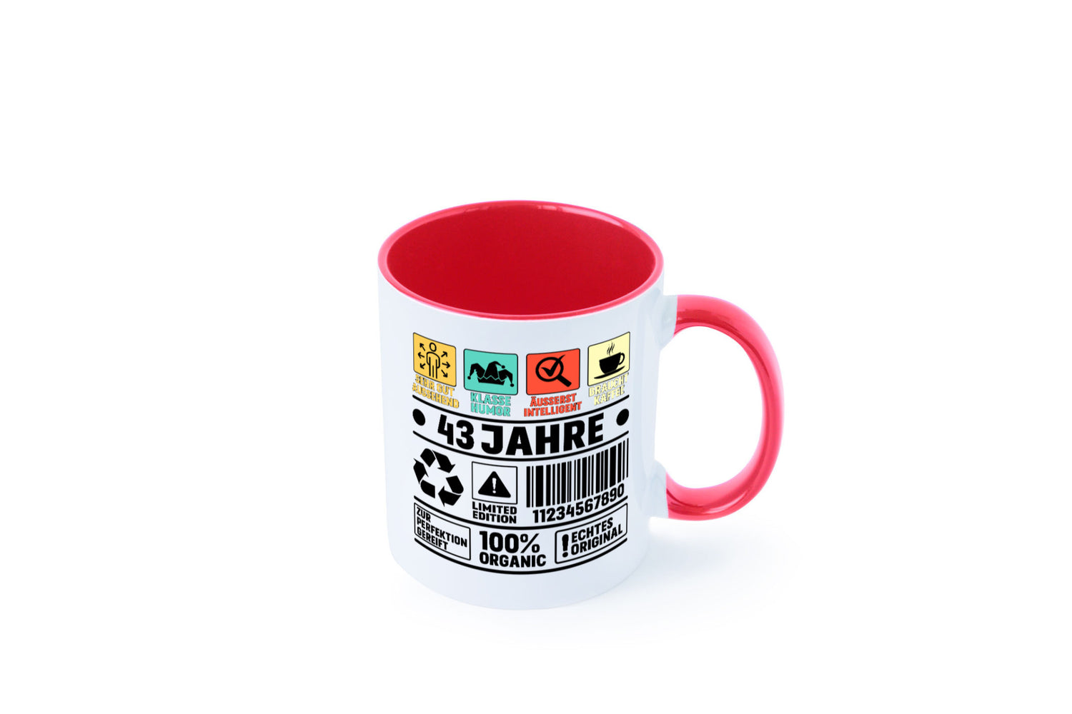 43. Geburtstag | 43 Jahre Humor Limited Edition lustiger Spruch Geschenk