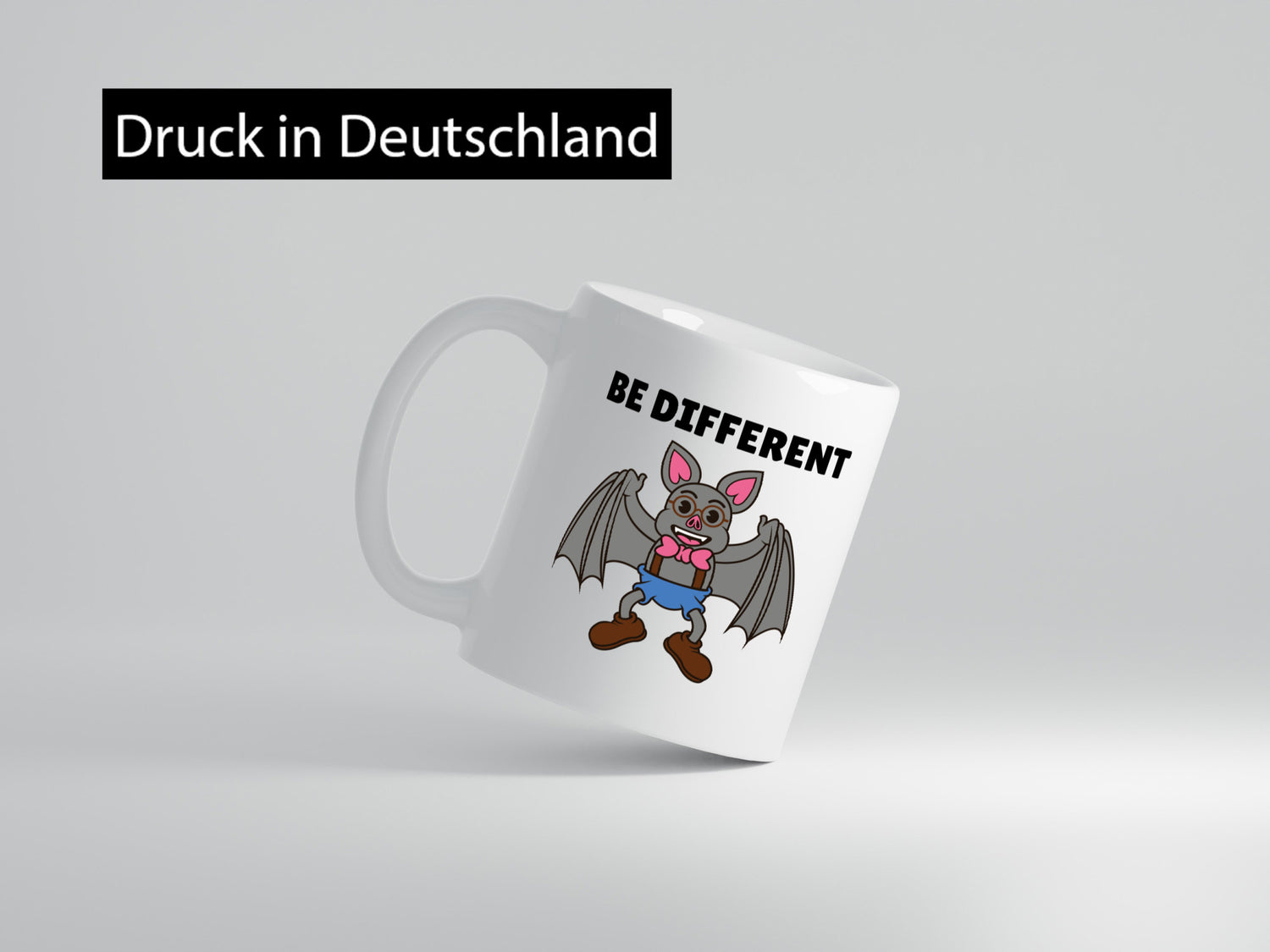 Be Different Geschenk Humor Geschenkidee lustiger Spruch Tasse