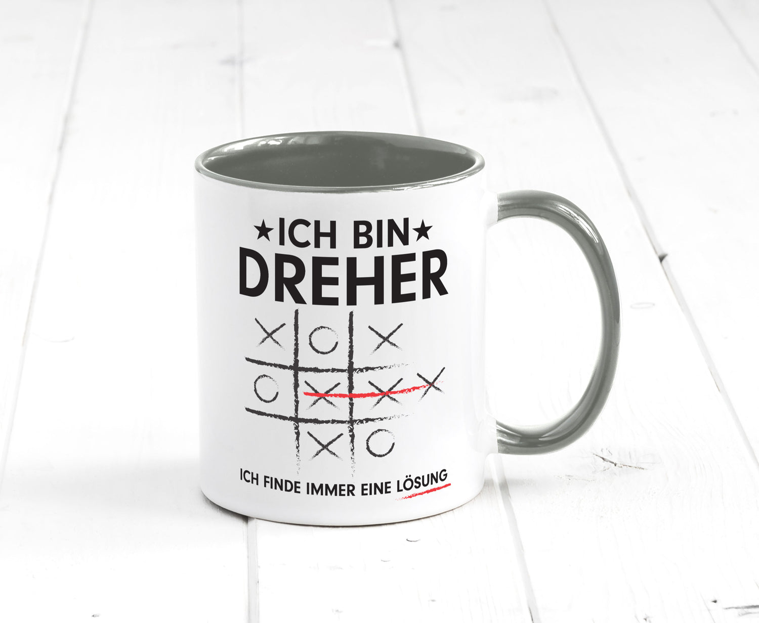 Lösung finden: Dreher | Fräser v2 Geschenk Humor Geschenkidee lustiger Spruch
