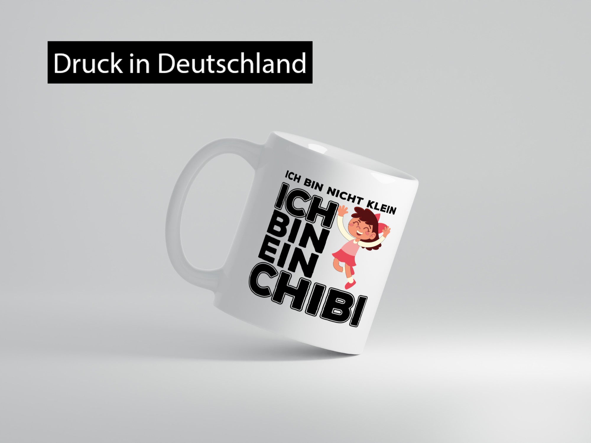 Ich bin ein Chibi | Anime Tasse Süßer Comic Mädchen lustiger Spruch Geschenk