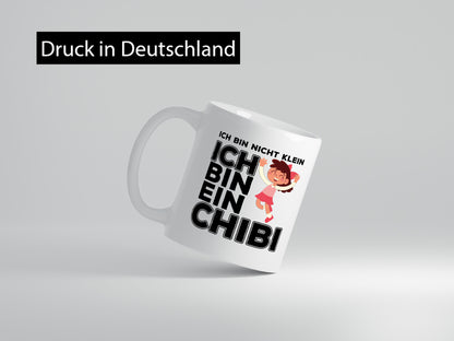 Ich bin ein Chibi | Anime Tasse Süßer Comic Mädchen lustiger Spruch Geschenk