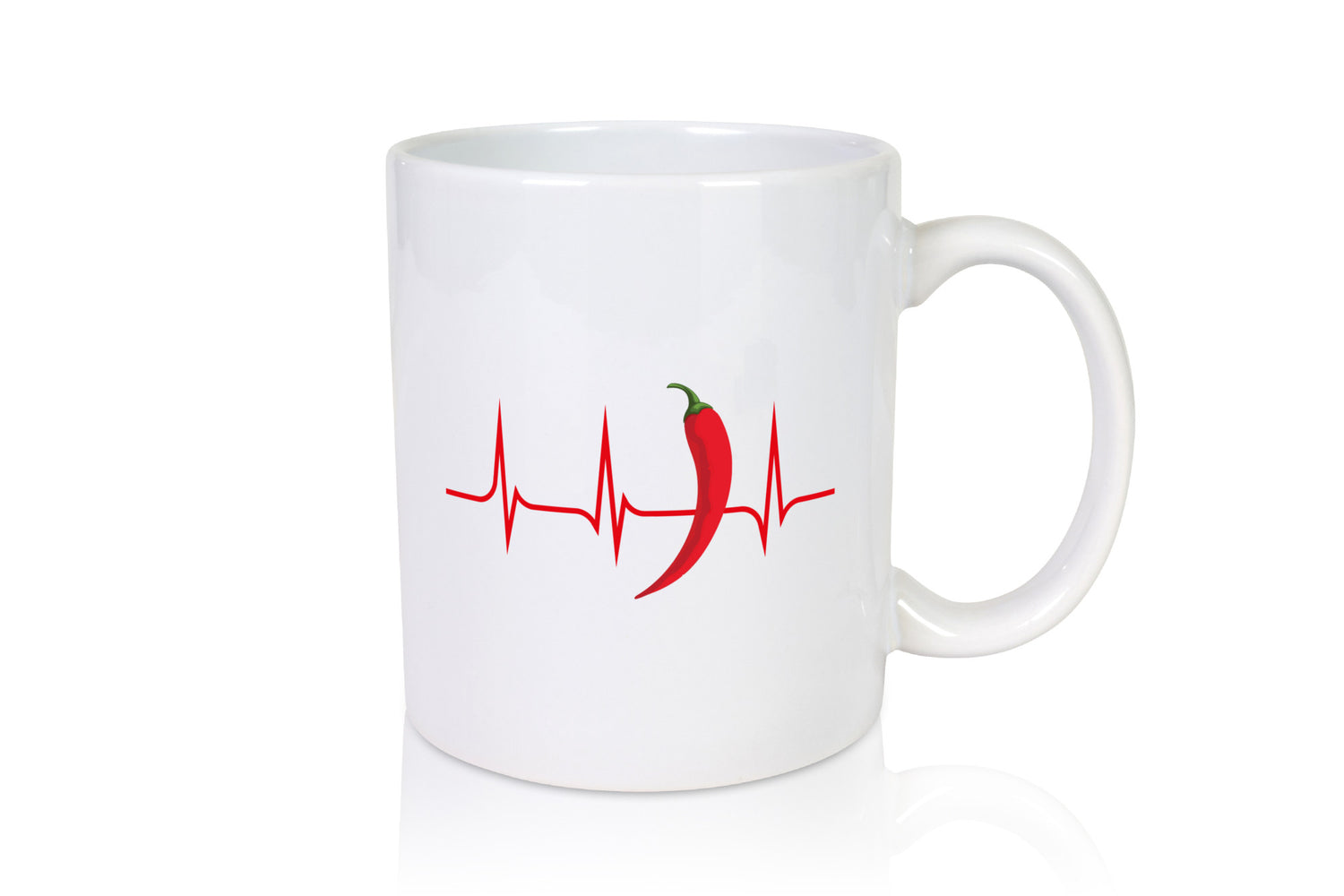 Chili Motiv | Peperoni scharf Chilischote Pfeffer Geschenkidee Humor Tasse