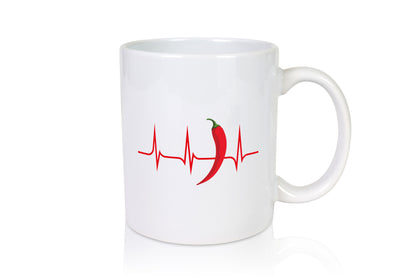 Chili Motiv | Peperoni scharf Chilischote Pfeffer Geschenkidee Humor Tasse