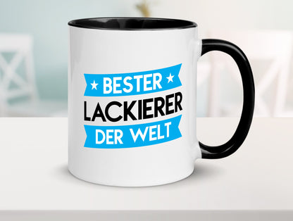 Bester Lackierer | Definition lackieren Geschenk Humor Geschenkidee lustiger Tasse