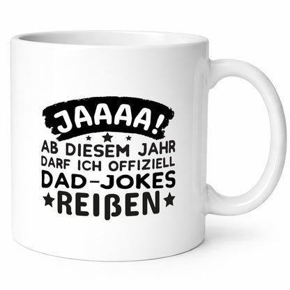 Dad-Jokes Tasse | Vaterschaft Humor werdender Papa Familie Geschenkidee