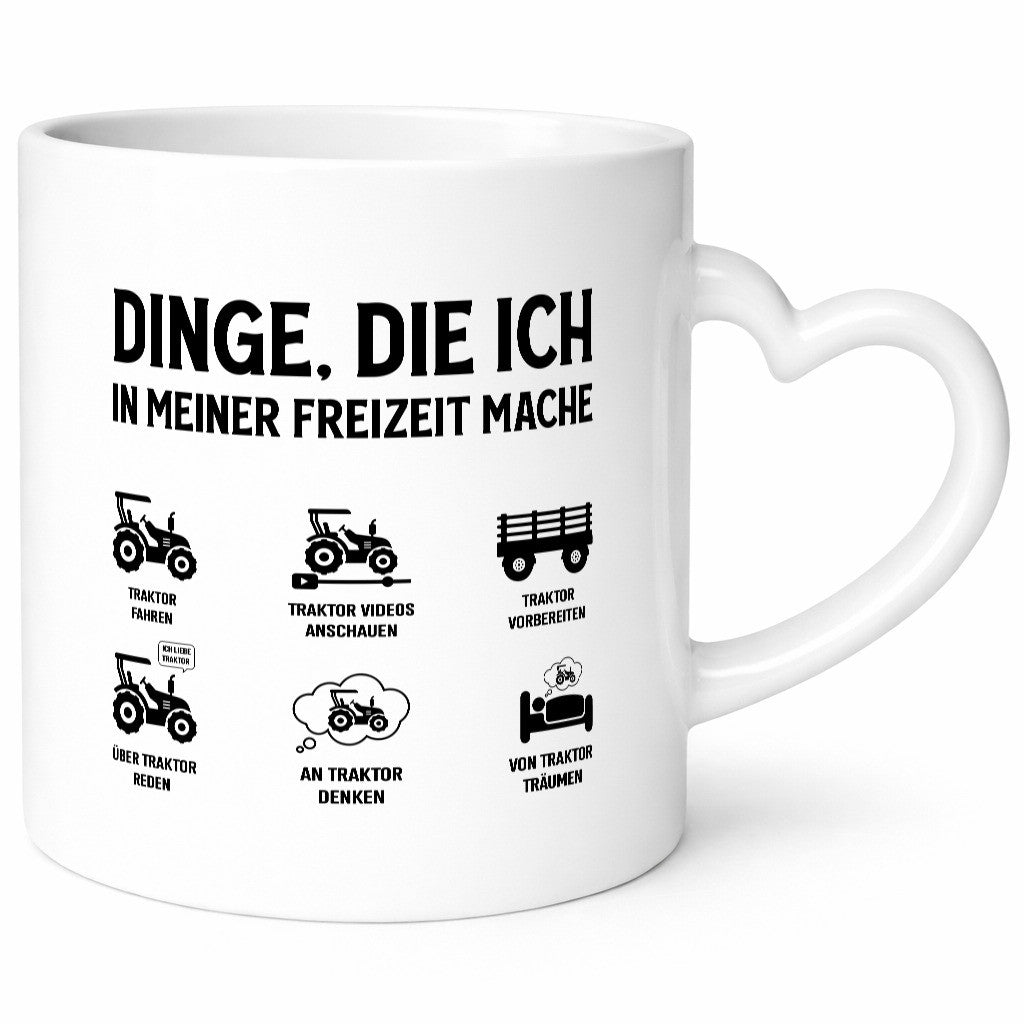 Dinge die ich in meiner Freizeit mache | Tracktor Trecker Geschenkidee Humor