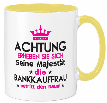 Seine Majestät Bankkauffrau | Kauffrau Bank Kaufleute Geschenk Humor