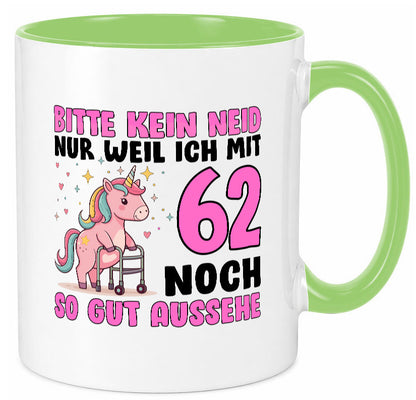 62. Geburtstag | 62 Jahre Mit noch so gut aussehen lustiger Spruch Geschenk