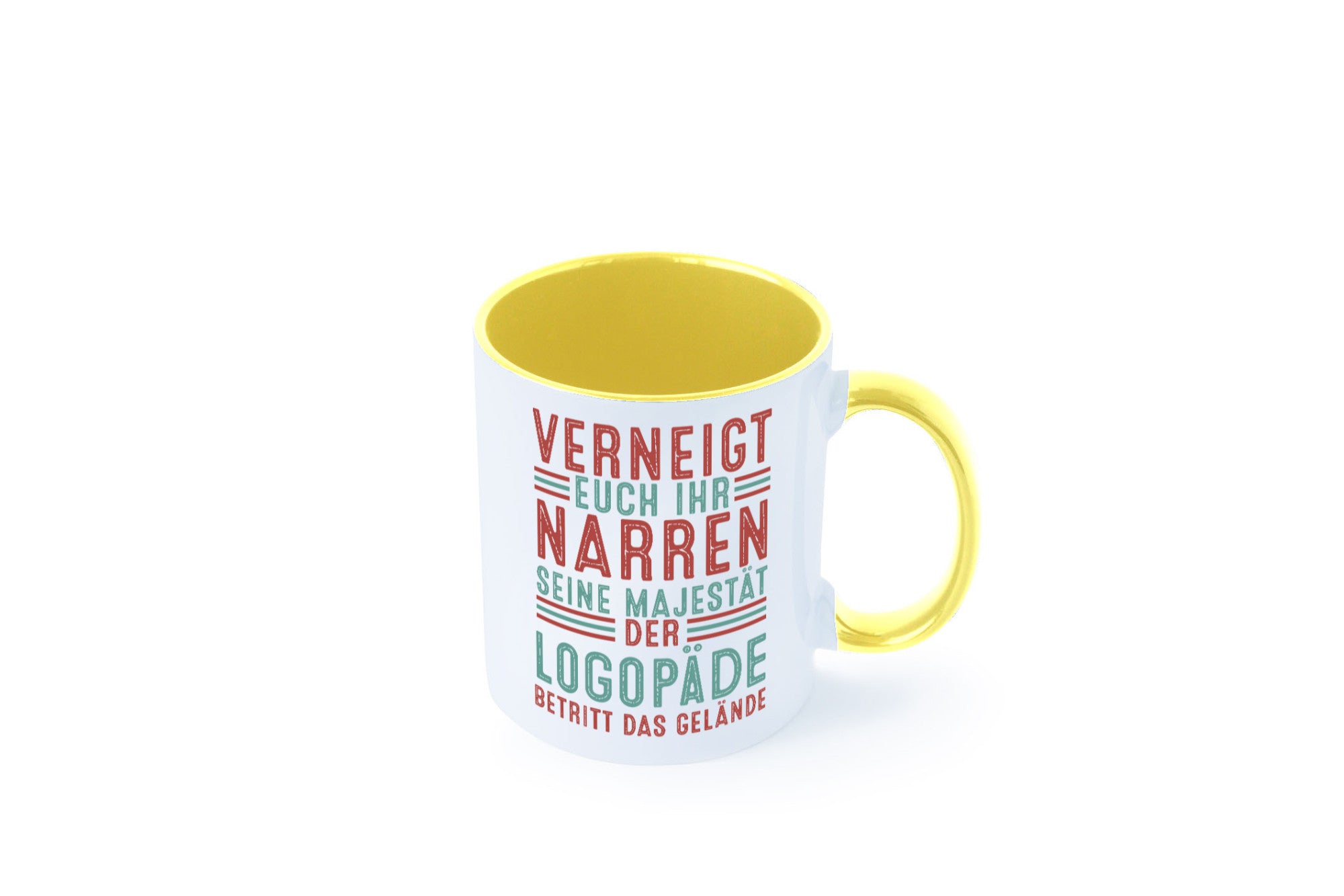 Verneigt euch: Logopäde | Sprachtherapie Geschenkidee Humor Tasse
