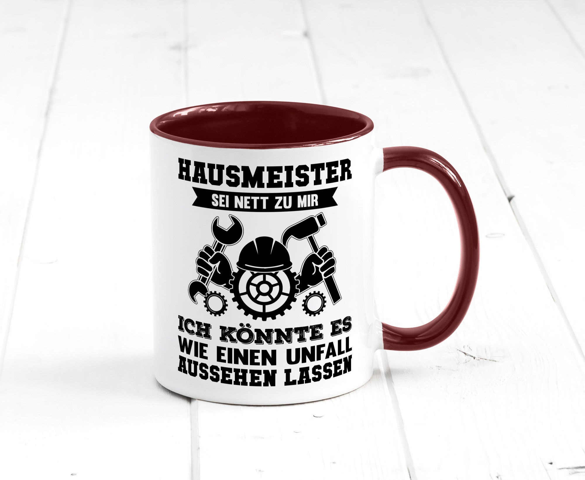 Hausmeister | Es könnte wie ein Unfall aussehen lustig Humor Geschenkidee