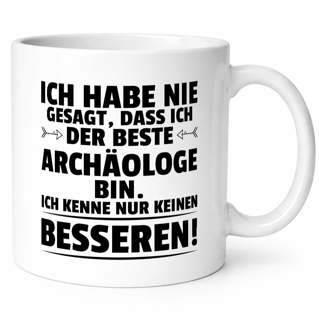 Der Beste Archäologe | Archäologie Forscher Humor Geschenkidee Tasse