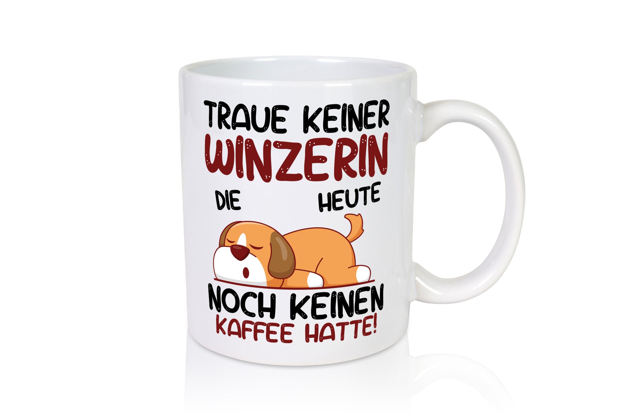 Traue keiner Winzerin | Weinbauer Wein lustiger Spruch Geschenk Humor