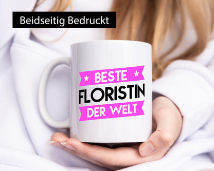 Beste Floristin | Blumen Verkäuferin Geschenk Humor Geschenkidee lustiger