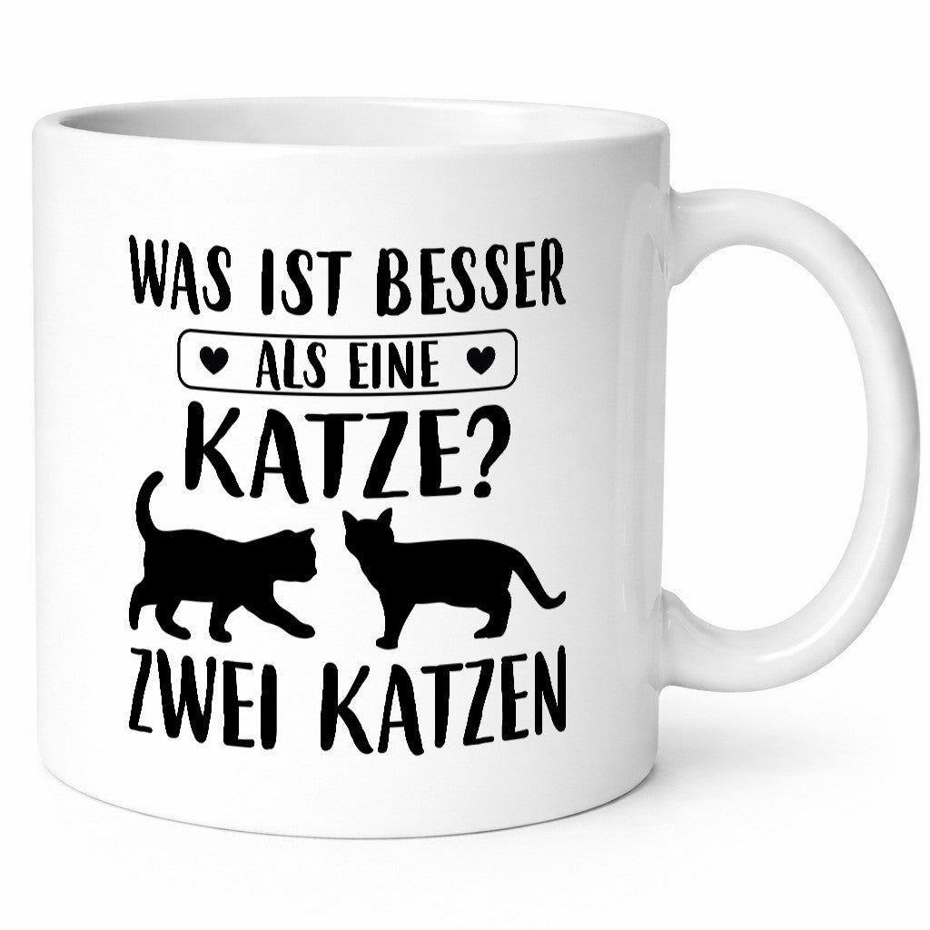 Was ist besser als eine Katze? Zwei Katzen | Katzenliebhaber lustig