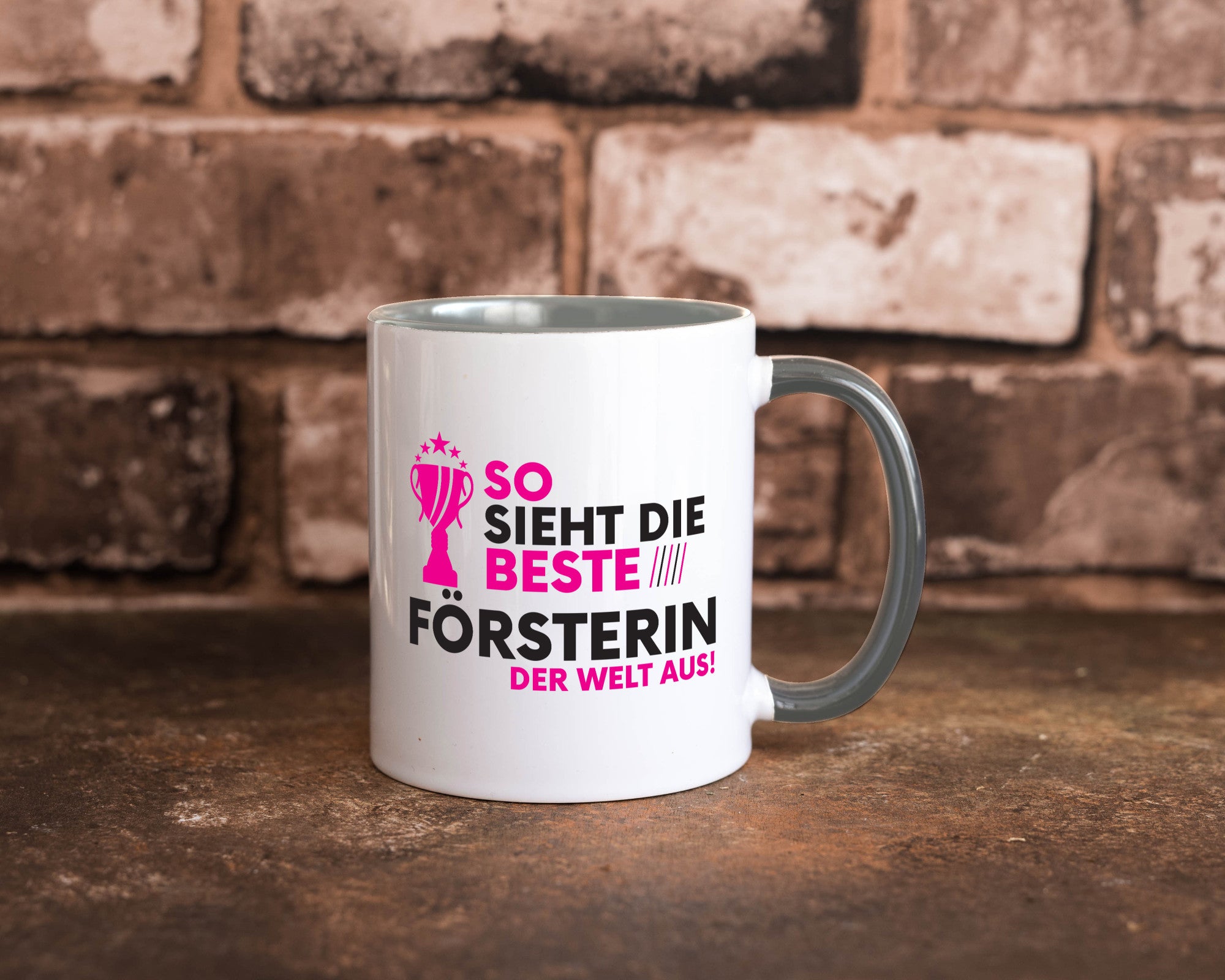 Die Weltbeste Försterin | Forst Arbeit Humor Kollegen Büro Geschenkidee Tasse