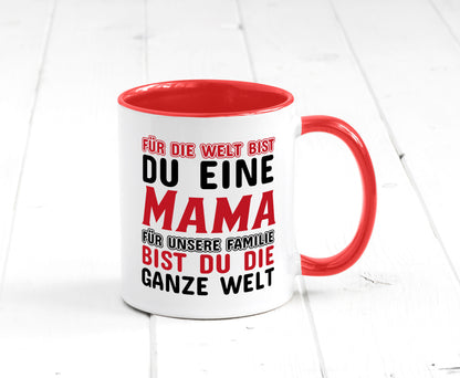 Beste mama der Welt lustiger Spruch Geschenk Familie Geschenkidee Tasse