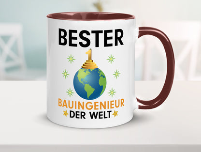 Welt Beste Bauingenieur | Ingenieur Geschenk Humor Geschenkidee lustiger Spruch