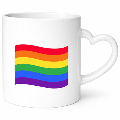 LGBTQ+ Mug | Colourful Rainbow Pride Flag LGBT Humour Gift Idea