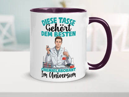 Im Universum: Chemielaborant | Laborant Chemie Humor Geschenkidee Tasse