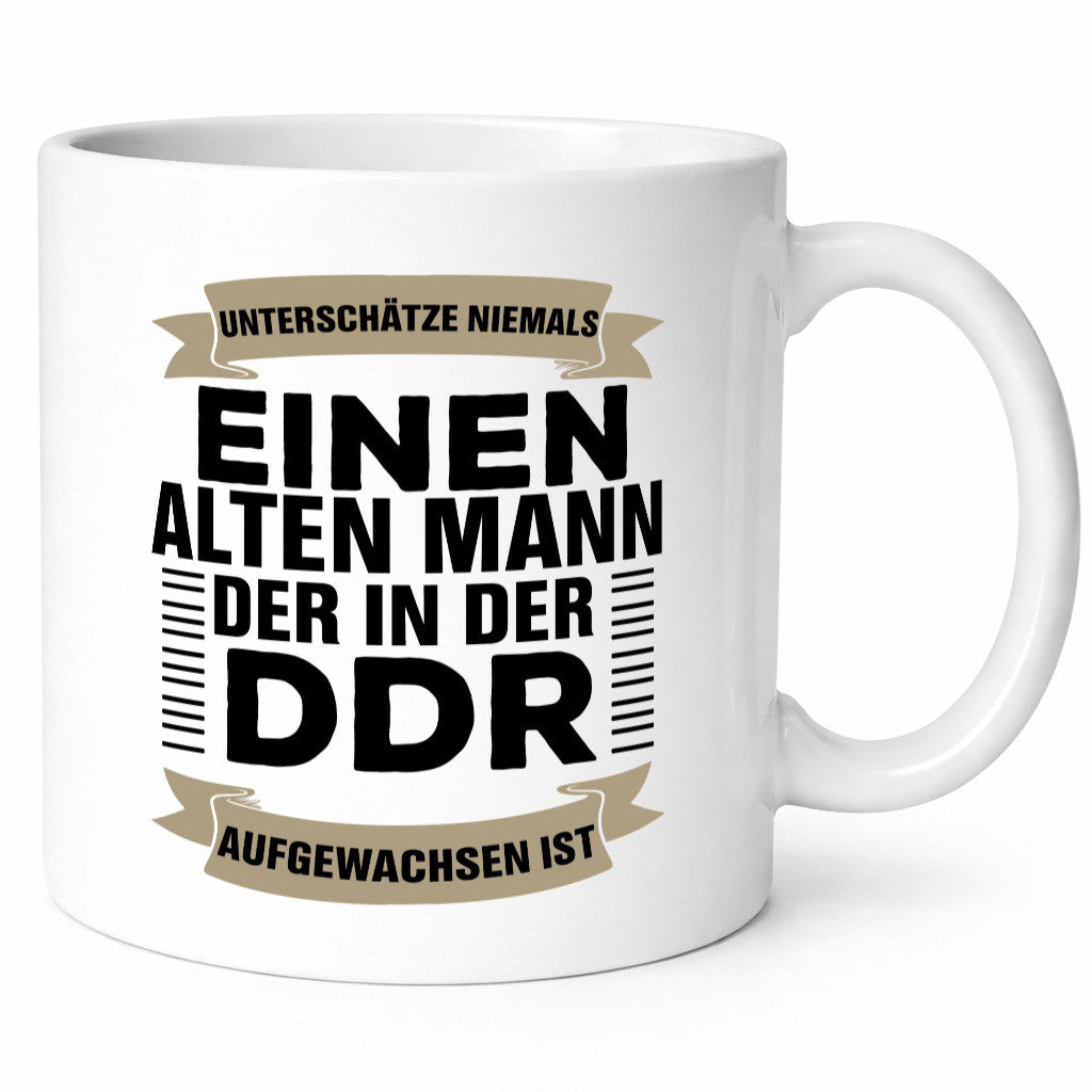 DDR Männer | Ostdeutschland Opa Ossi Vatertag Humor Familie Geschenkidee Tasse