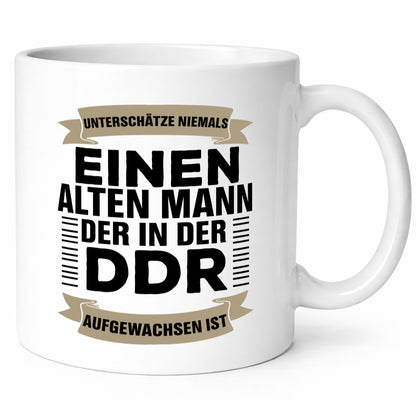 DDR Männer | Ostdeutschland Opa Ossi Vatertag Humor Familie Geschenkidee Tasse