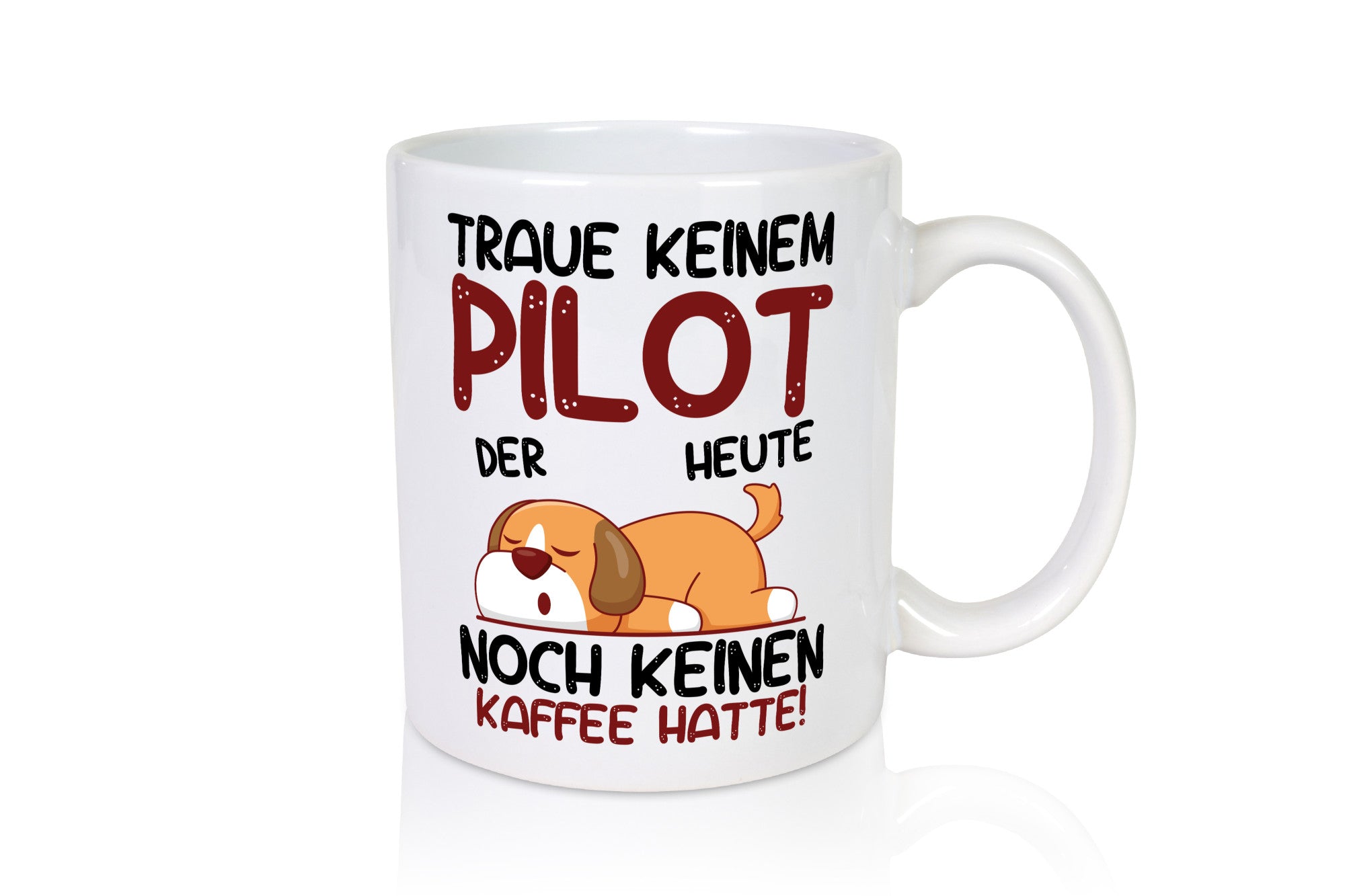 Traue keinem Pilot | Flugzeug Piloten lustiger Spruch Geschenk Humor