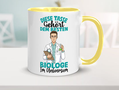 Im Universum: Biologe | Biologie Naturforscher Humor Geschenkidee Tasse
