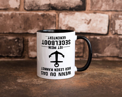 Segler Tasse | Segelboot Humor Kapitän Spruch Witz Geschenkidee