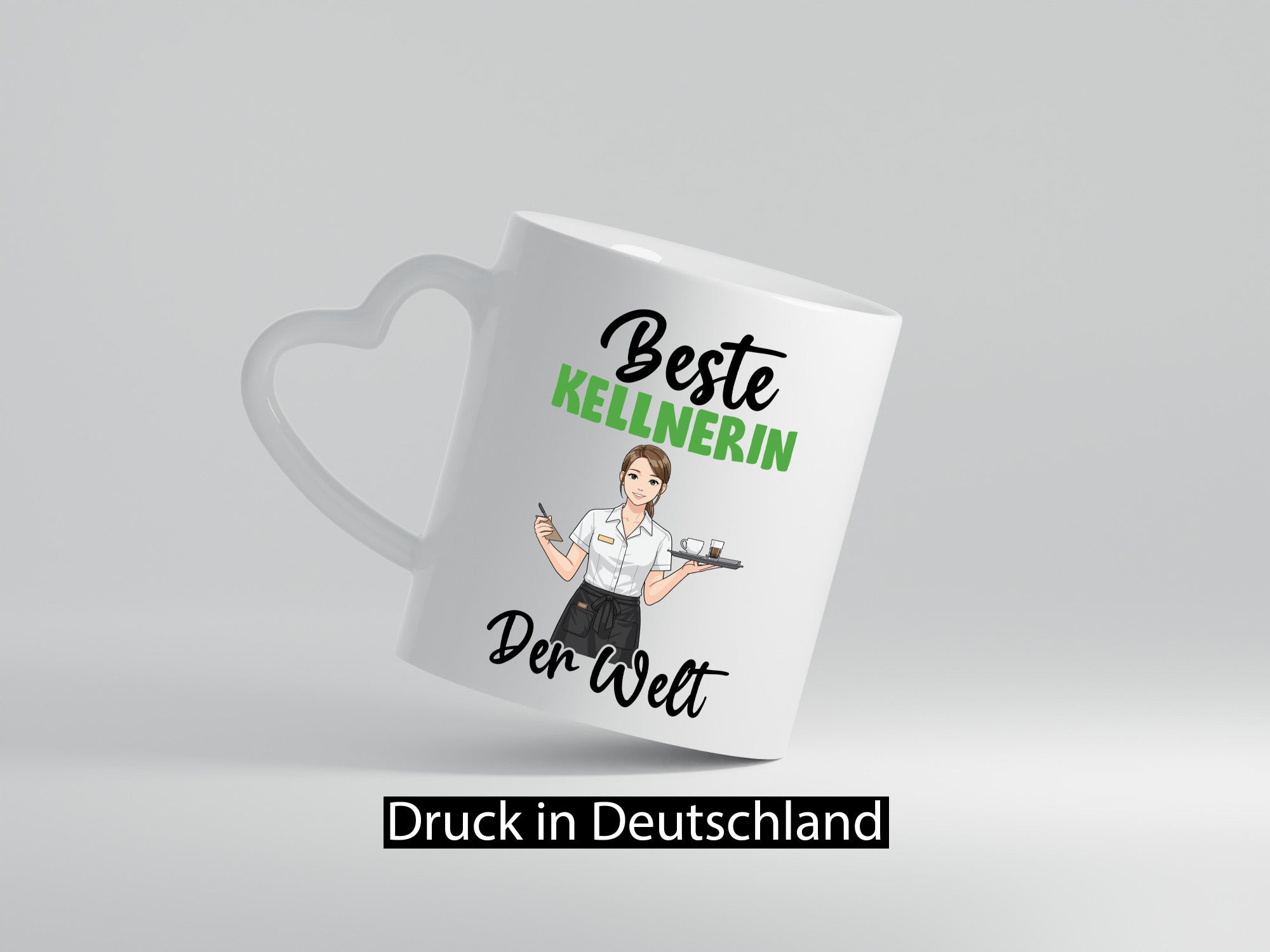 Beste Kellnerin | Beruf kellnern Bedienung v2 Humor Arbeit Kollegen Büro