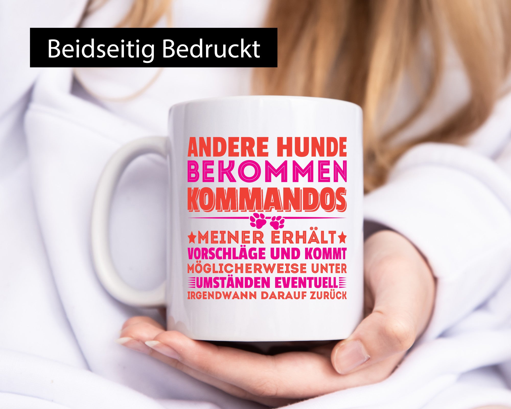 Hunde Training | Hundebesitzer Tasse Hundekommando vl8 lustig Tierliebhaber