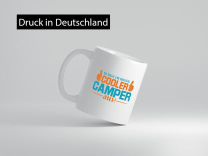 Richtig Cooler Camper | Daumen hoch Geschenk Humor Geschenkidee lustiger Spruch