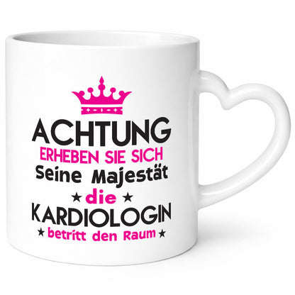 Seine Majestät Kardiologin | Kardiologie lustig Humor Geschenkidee Geschenk