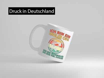 Angler Opa, wie normal, nur cooler | Fisch Geschenk Familie Geschenkidee