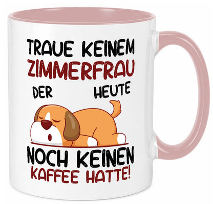 Traue keiner Zimmerfrau| Holzbau | Handwerkerin lustig Humor Geschenkidee