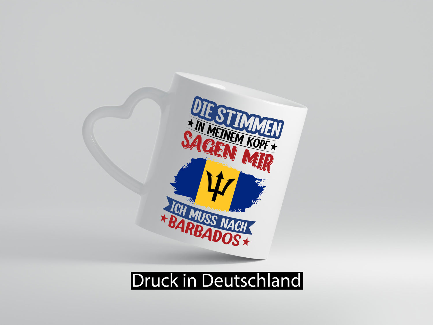 Barbados | Urlaub Stimmen in meinem Kopf Traumland lustiger Spruch Geschenk