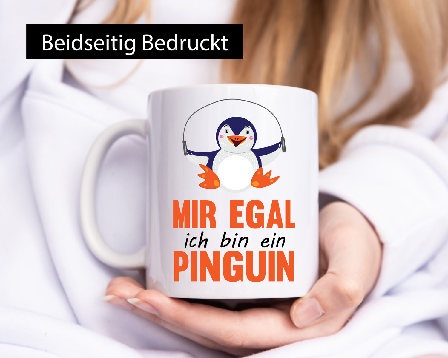 Mir egal ich bin ein Pinguin | lass mich in ruhe lustig Humor Geschenkidee