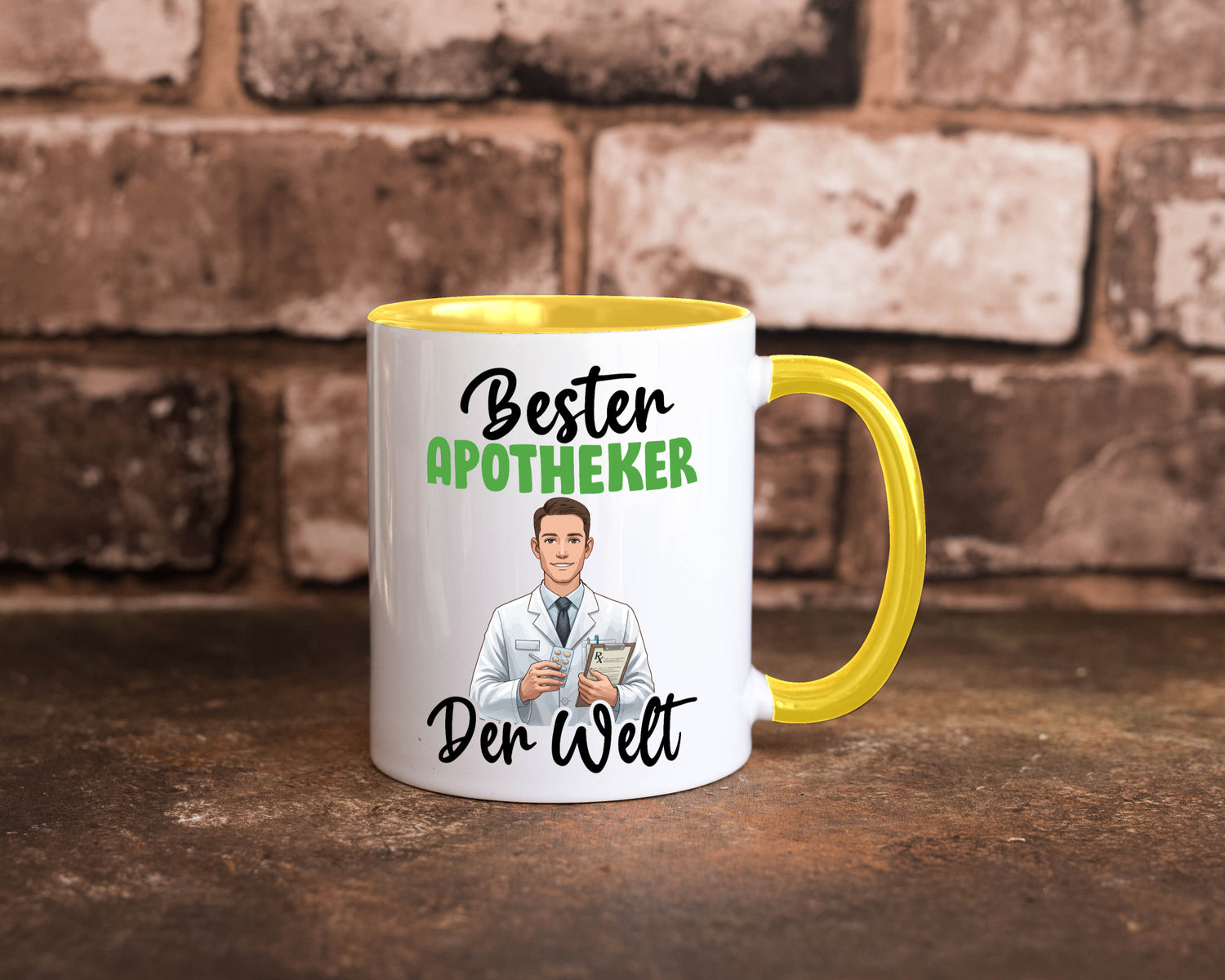 Bester Apotheker | Apotheke Pharmazie v2 Humor Geschenkidee Tasse