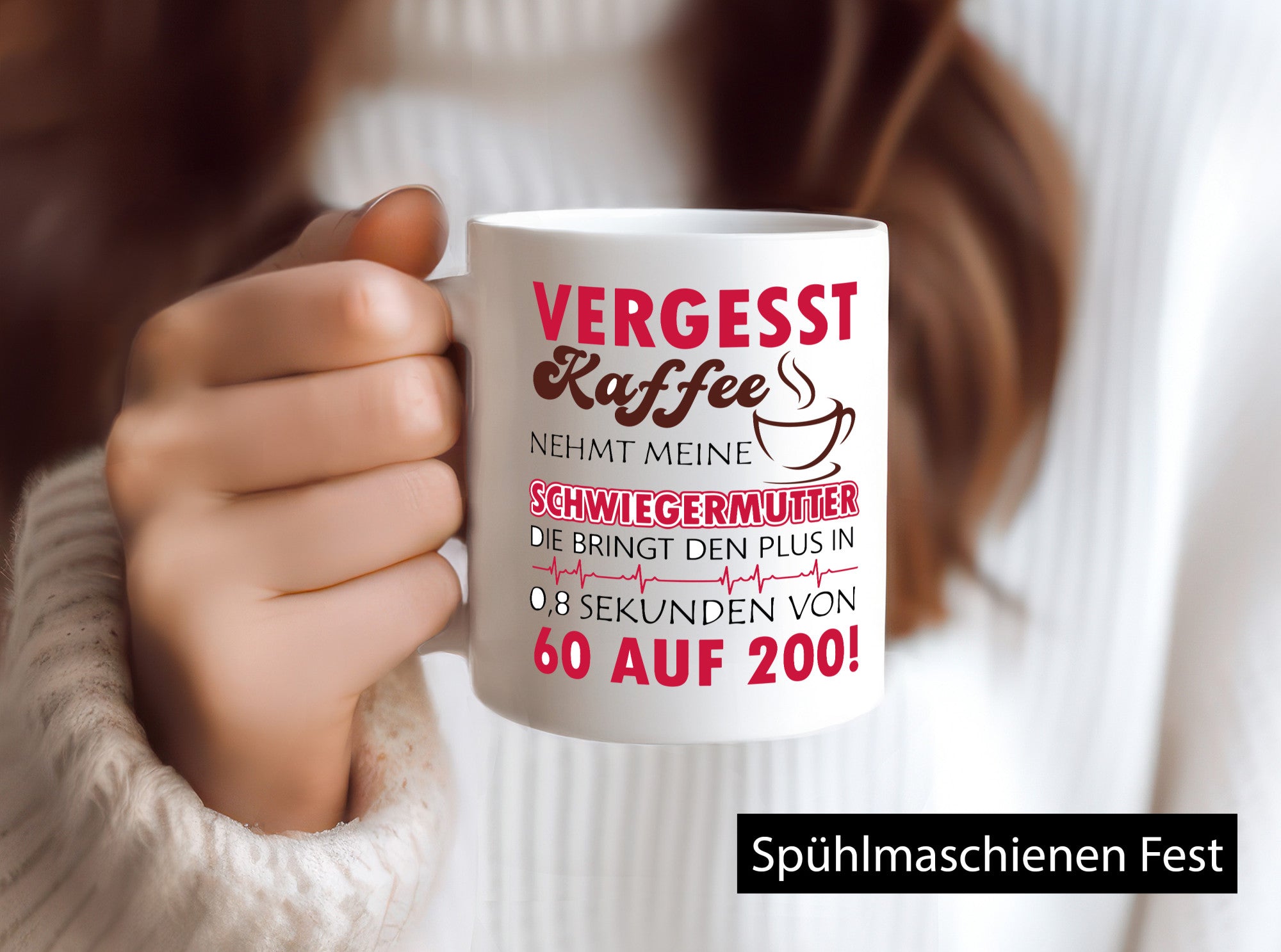 Schwiegermutter Geschenk Familie Geschenkidee lustiger Spruch Tasse