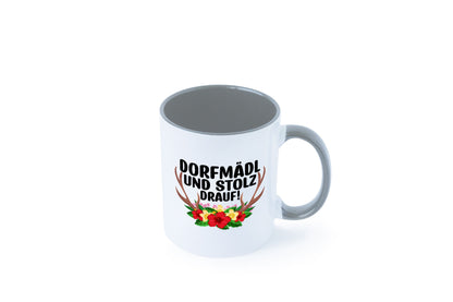 Dorfmädel und stolz drauf | Dorfkind Dorf v2 Geschenkidee Humor Tasse