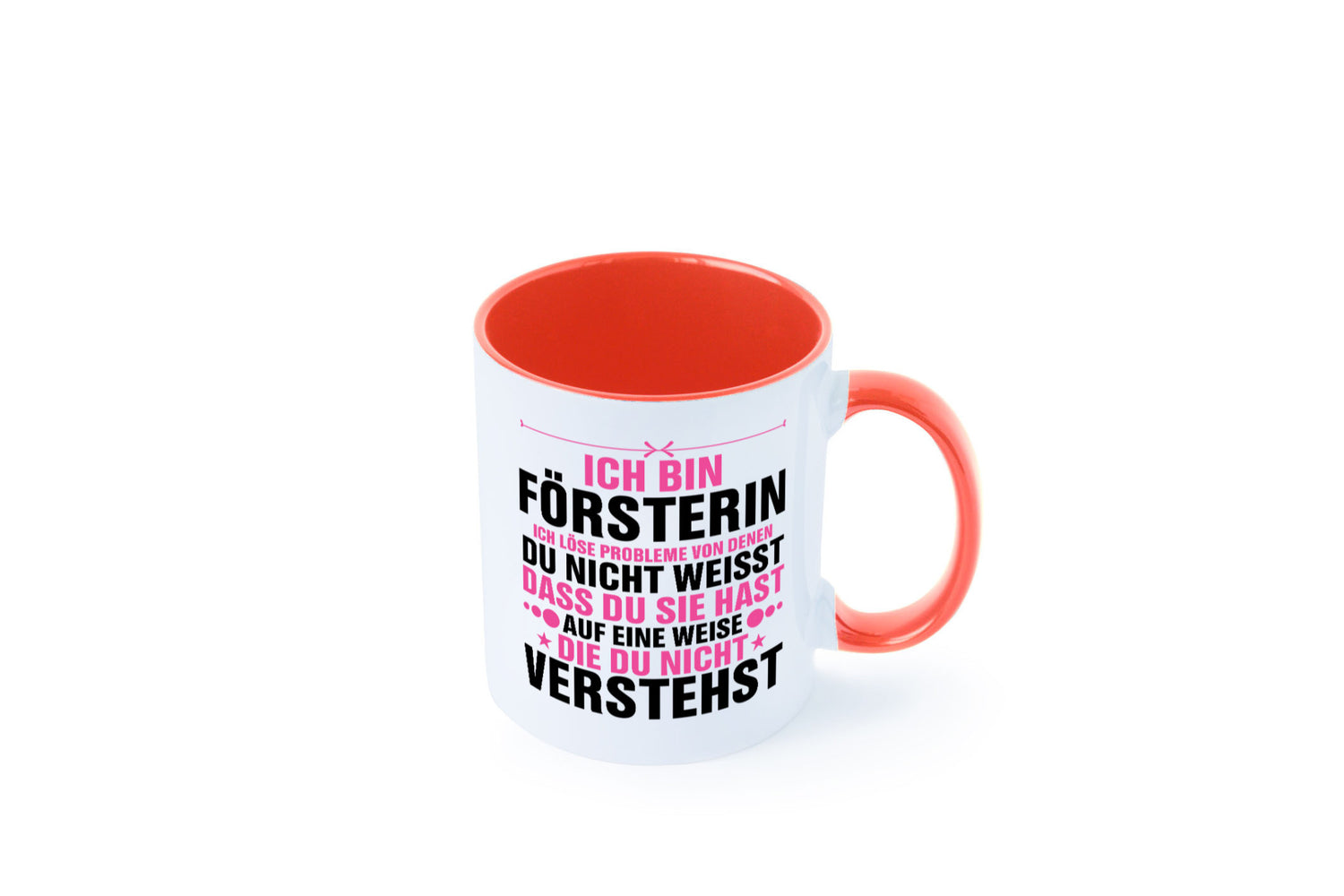Löse Probleme: Försterin | Forst Arbeit lustiger Spruch Geschenk Kollegen Büro